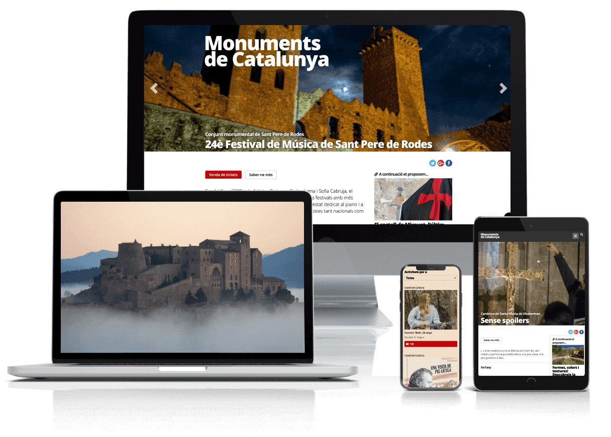 monuments de catalunya website